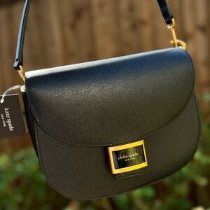 NWT Kate Spade Katy Saddle Purse